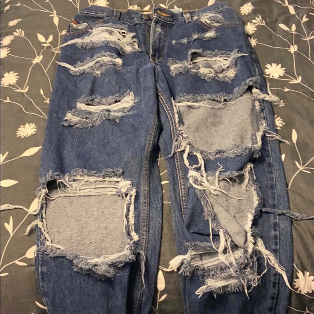Custom Levi jeans